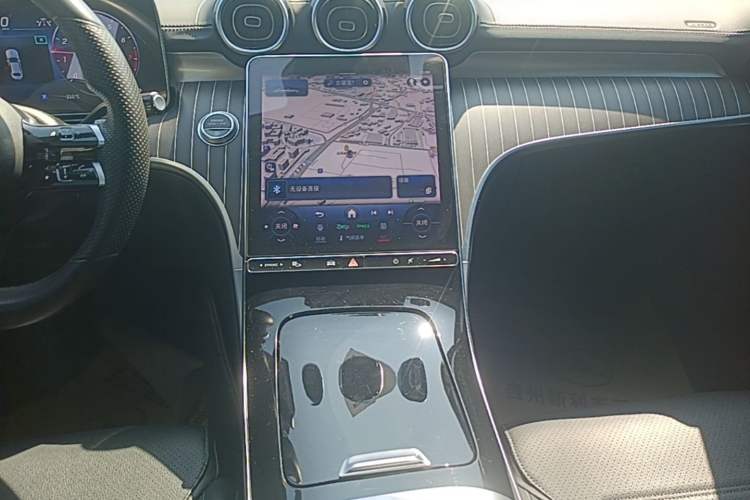 Used Mercedes-Benz C-Class 2022 Restyled C 200 L Sport Edition Audio And AC Panel