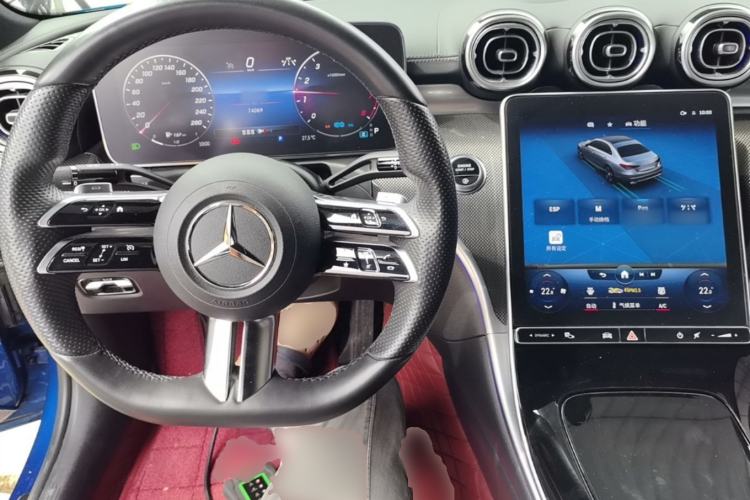 Used Mercedes-Benz C-Class 2022 C 260 L Sport Edition Center Console