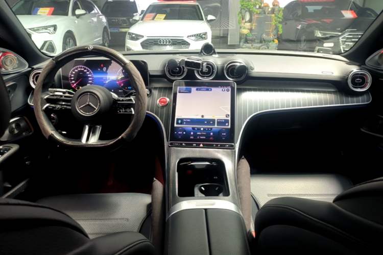 Used Mercedes-Benz C-Class 2022 Revised C 260 L Starry Night Sport Edition Center Console