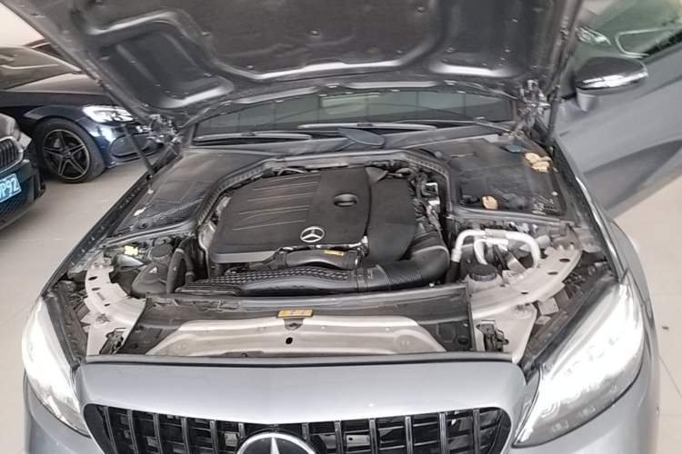 Used Mercedes-Benz C-Class 2022 Refreshed C 260 Coupe Engine Bay