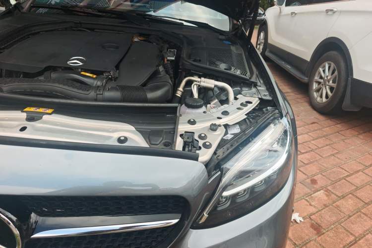 Used Mercedes-Benz C-Class 2022 Refreshed C 260 Coupe Engine Bay Left