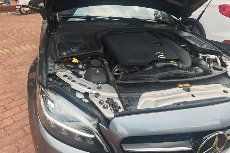 Used Mercedes-Benz C-Class 2022 Refreshed C 260 Coupe Engine Bay Right