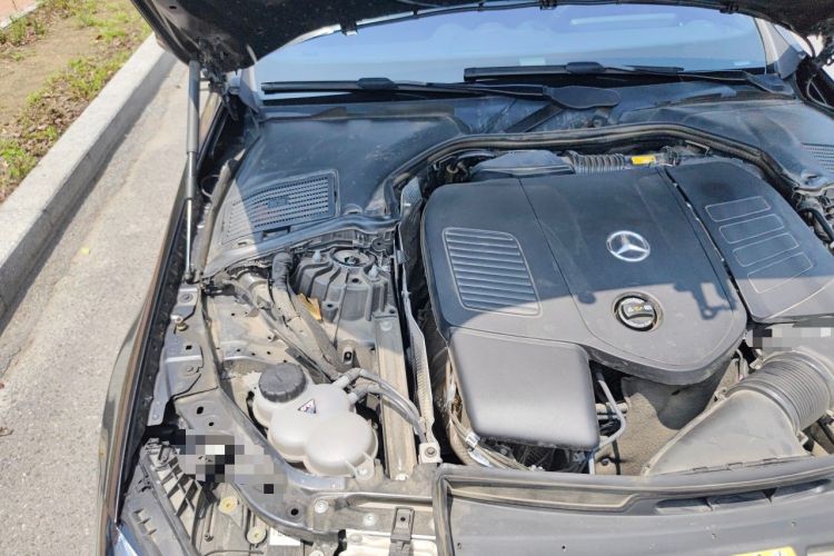 Used Mercedes-Benz C-Class 2022 C 260 L Obsidian Night Sport Edition Engine Bay Right