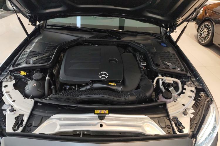 Used Mercedes-Benz C-Class 2022 Refreshed C 260 Coupe Engine Bay