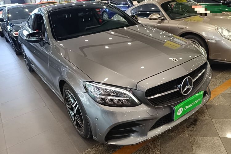 Used Mercedes-Benz C-Class 2022 Refreshed C 260 Coupe Front Right 45 Deg