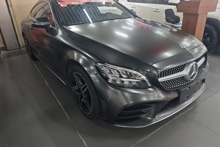 Used Mercedes-Benz C-Class 2022 C 260 Coupe Front Right 45 Deg