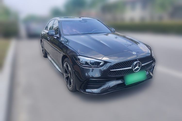 Used Mercedes-Benz C-Class 2022 C 260 L Obsidian Night Sport Edition Front Right 45 Deg