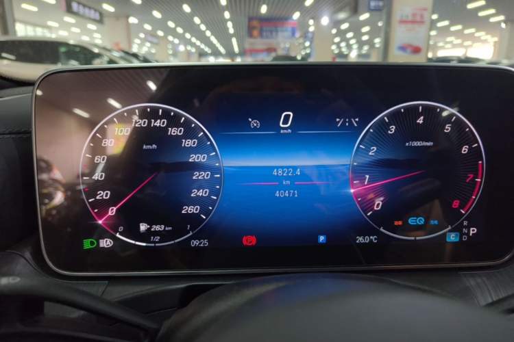 Used Mercedes-Benz C-Class 2022 Revised C 260 L Starry Night Sport Edition Instrument Cluster