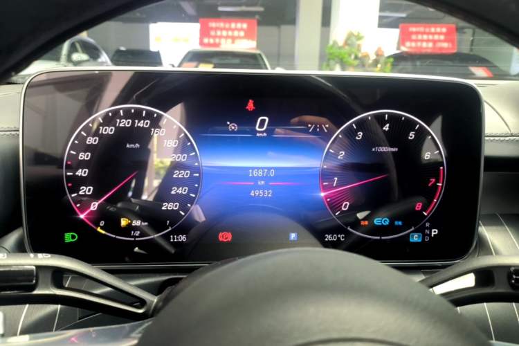 Used Mercedes-Benz C-Class 2022 Revised C 260 L Starry Night Sport Edition Instrument Cluster