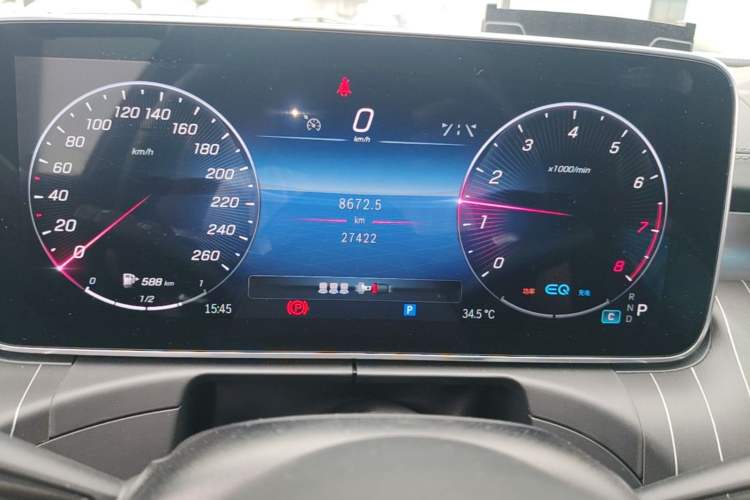 Used Mercedes-Benz C-Class 2022 C 260 L Sport Edition Instrument Cluster