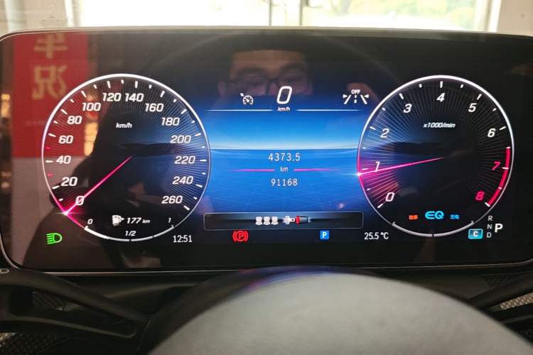 Used Mercedes-Benz C-Class 2022 C 260 L Sport Edition Instrument Cluster