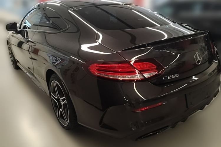 Used Mercedes-Benz C-Class 2022 C 260 Coupe Rear Left 45 Deg