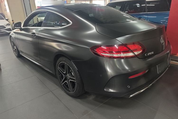 Used Mercedes-Benz C-Class 2022 C 260 Coupe Rear Left 45 Deg