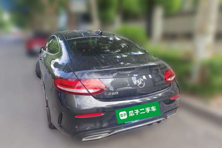 Used Mercedes-Benz C-Class 2022 C 260 Coupe Rear Left 45 Deg