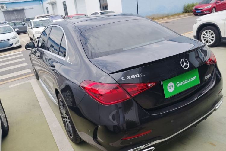 Used Mercedes-Benz C-Class 2022 C 260 L Sport Edition Rear Left 45 Deg