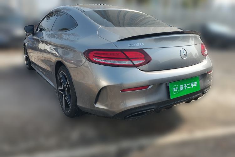 Used Mercedes-Benz C-Class 2022 C 260 Coupe Rear Left 45 Deg