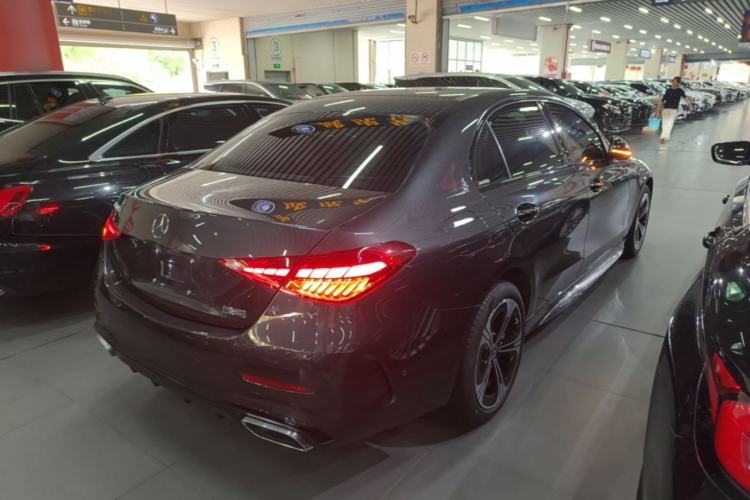 Used Mercedes-Benz C-Class 2022 Revised C 260 L Starry Night Sport Edition Rear Right 45 Deg