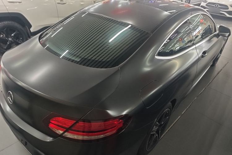Used Mercedes-Benz C-Class 2022 C 260 Coupe Rear Right 45 Deg