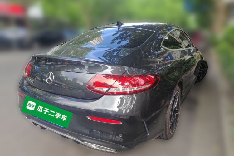 Used Mercedes-Benz C-Class 2022 C 260 Coupe Rear Right 45 Deg