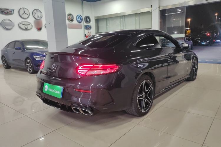 Used Mercedes-Benz C-Class 2022 Refreshed C 260 Coupe Rear Right 45 Deg