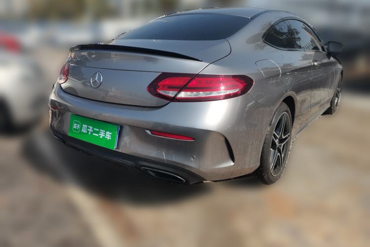 Used Mercedes-Benz C-Class 2022 C 260 Coupe Rear Right 45 Deg
