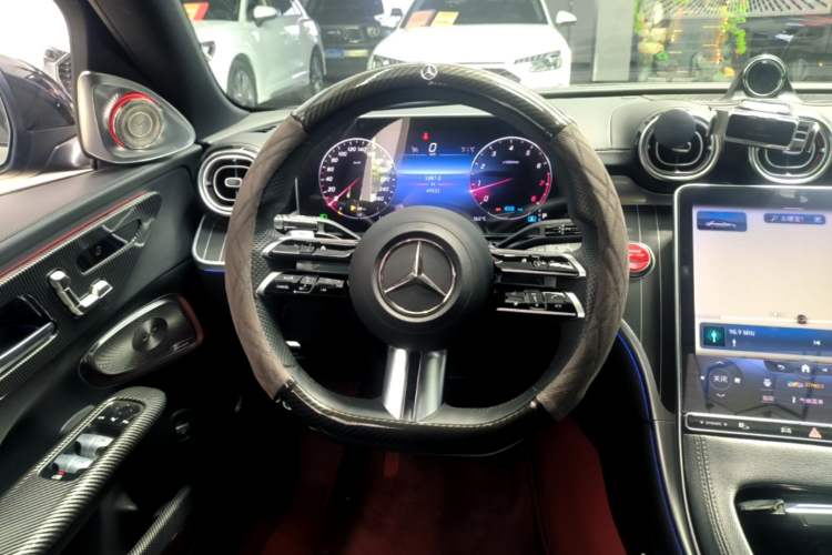 Used Mercedes-Benz C-Class 2022 Revised C 260 L Starry Night Sport Edition Steering Wheel