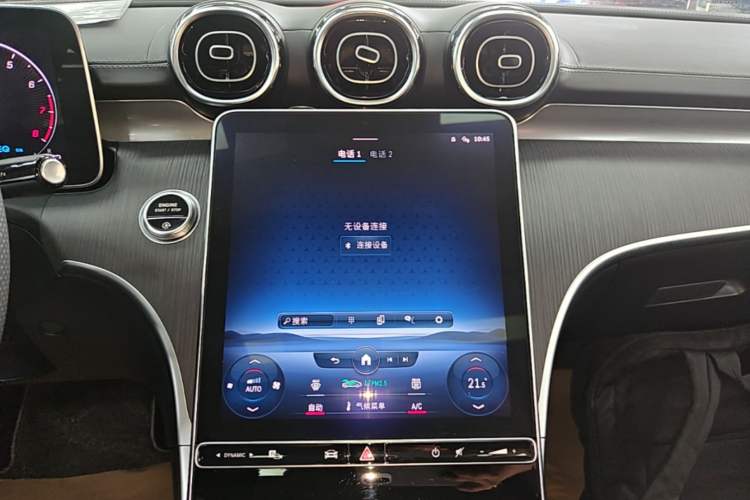 Used Mercedes-Benz C-Class 2022 C 200 L Sport Edition Audio And AC Panel