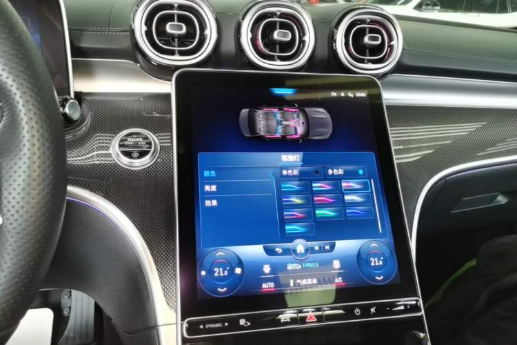 Used Mercedes-Benz C-Class 2022 C 260 L Sport Edition Audio And AC Panel