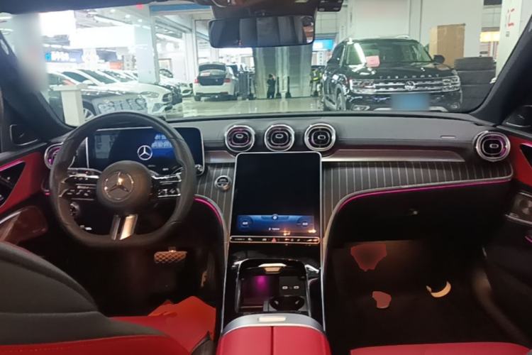 Used Mercedes-Benz C-Class 2022 Revised C 260 L Starry Night Sport Edition Center Console