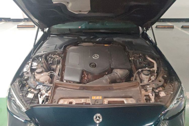 Used Mercedes-Benz C-Class 2022 C 260 L Obsidian Night Sport Edition Engine Bay
