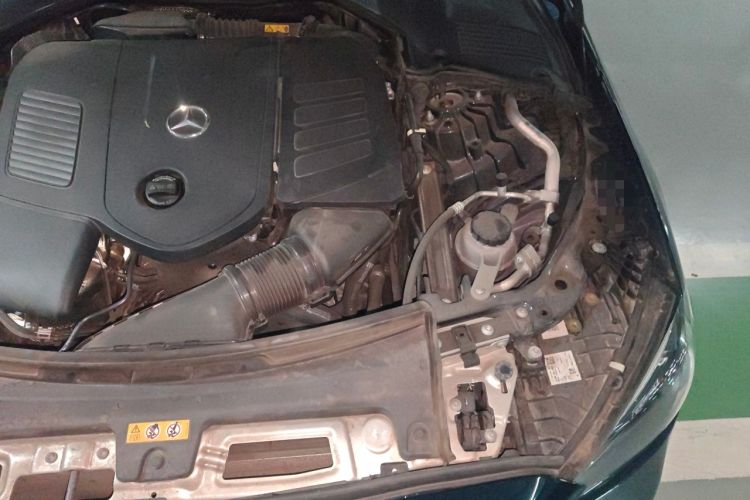 Used Mercedes-Benz C-Class 2022 C 260 L Obsidian Night Sport Edition Engine Bay Left