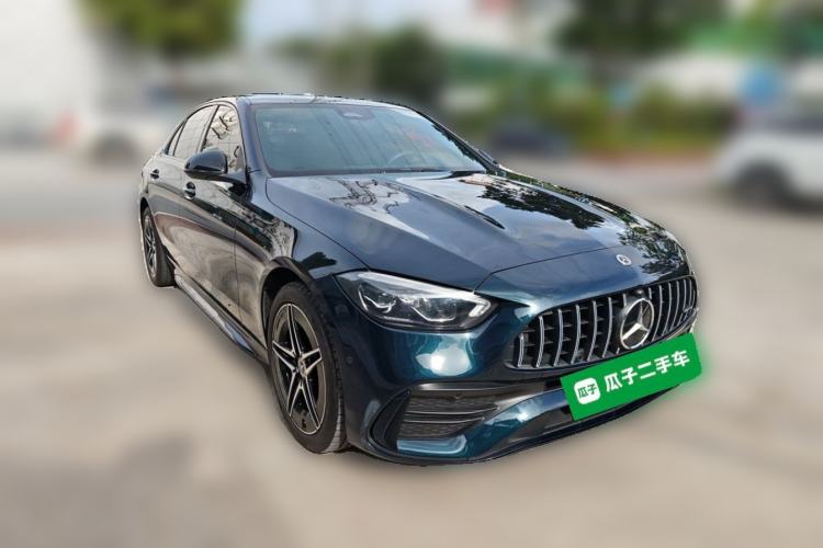 Used Mercedes-Benz C-Class 2022 Revised C 260 L Starry Night Sport Edition Front Right 45 Deg