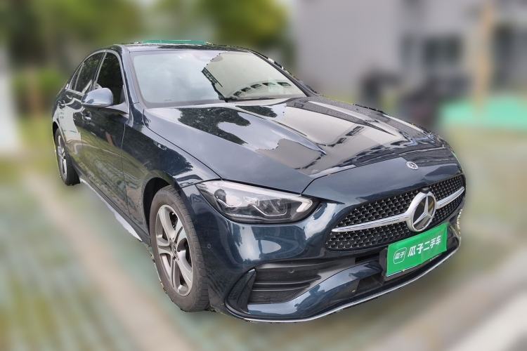 Used Mercedes-Benz C-Class 2022 C 200 L Sport Edition Front Right 45 Deg