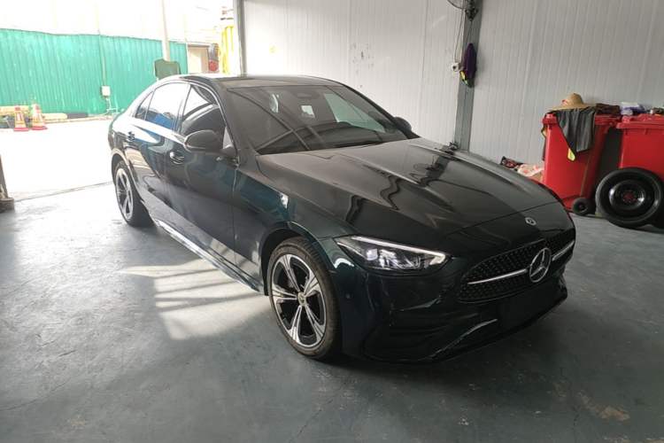 Used Mercedes-Benz C-Class 2022 Revised C 260 L Starry Night Sport Edition Front Right 45 Deg