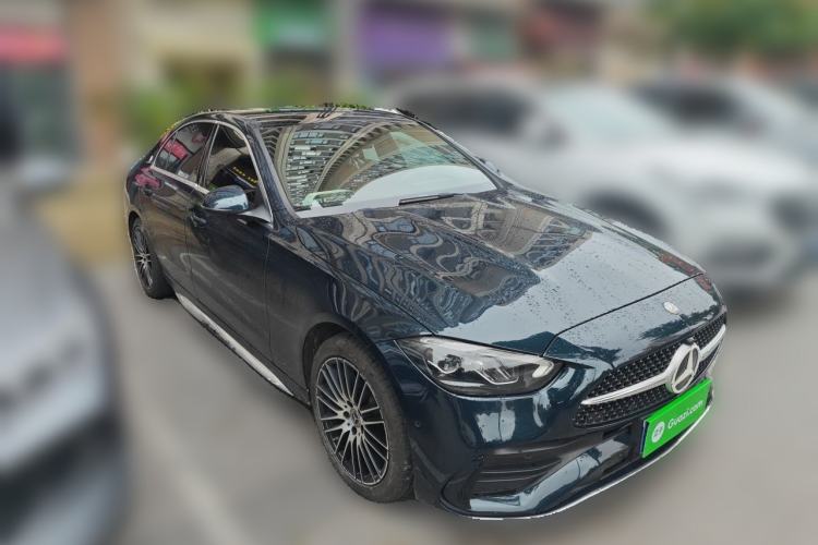 Used Mercedes-Benz C-Class 2022 C 260 L Sport Edition Front Right 45 Deg
