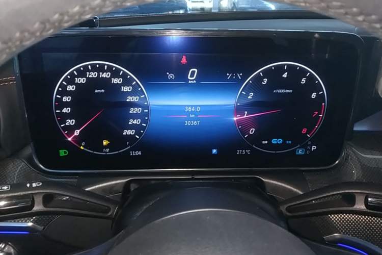 Used Mercedes-Benz C-Class 2022 Restyled C 260 L Sport Edition Instrument Cluster
