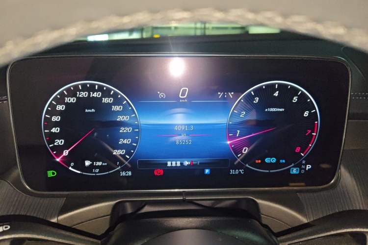 Used Mercedes-Benz C-Class 2022 C 260 L Obsidian Night Sport Edition Instrument Cluster