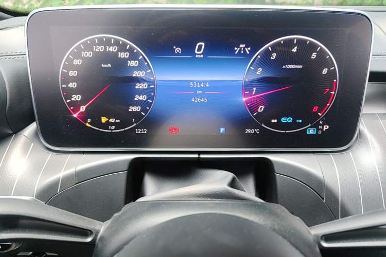 Used Mercedes-Benz C-Class 2022 Restyled C 260 L Sport Edition Instrument Cluster
