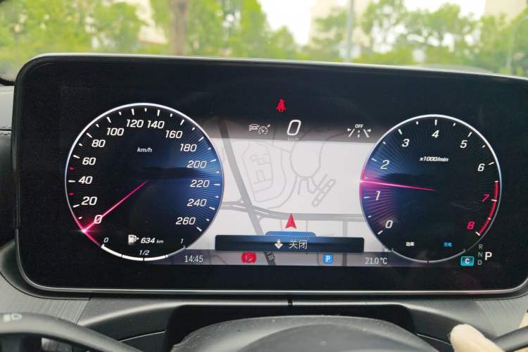 Used Mercedes-Benz C-Class 2022 C 260 L Sport Edition Instrument Cluster