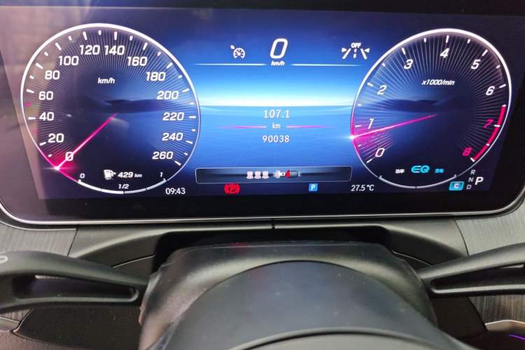 Used Mercedes-Benz C-Class 2022 Restyled C 260 L Sport Edition Instrument Cluster
