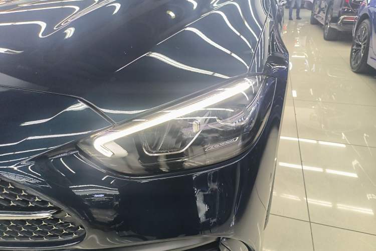 Used Mercedes-Benz C-Class 2022 C 260 L Obsidian Night Sport Edition Left Front Headlight