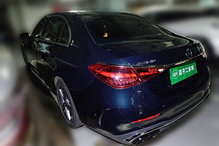 Used Mercedes-Benz C-Class 2022 Restyled C 200 L Sport Edition Rear Left 45 Deg