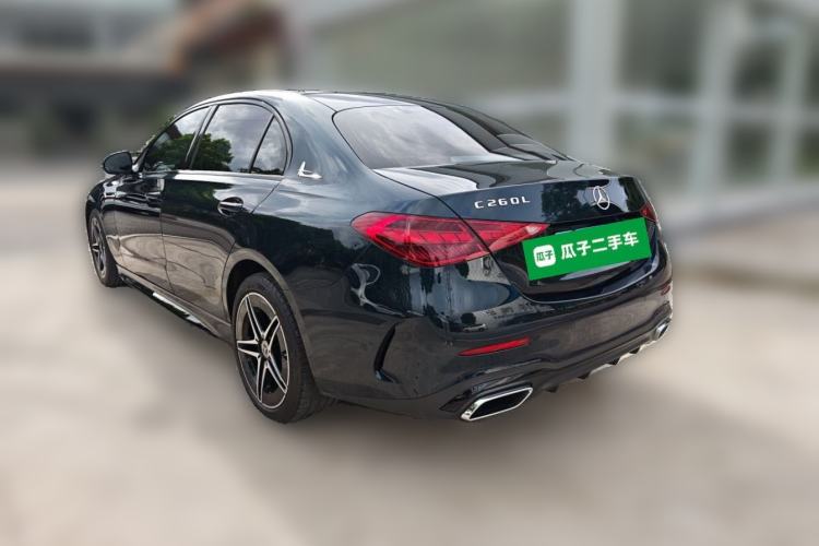 Used Mercedes-Benz C-Class 2022 Revised C 260 L Starry Night Sport Edition Rear Left 45 Deg