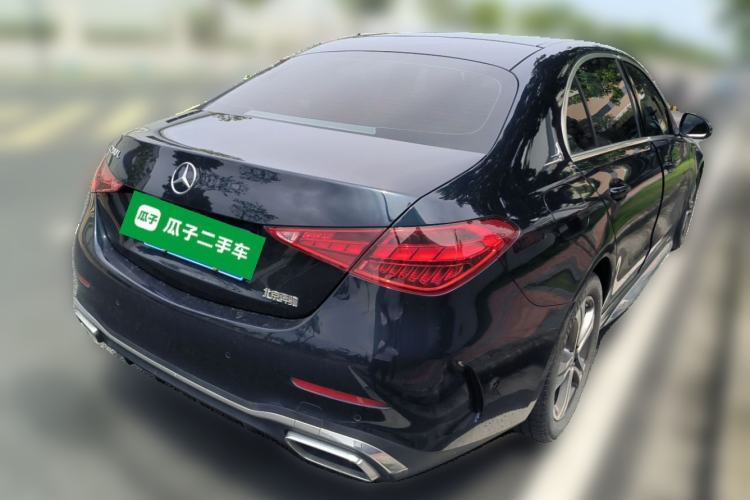 Used Mercedes-Benz C-Class 2022 Restyled C 200 L Sport Edition Rear Right 45 Deg