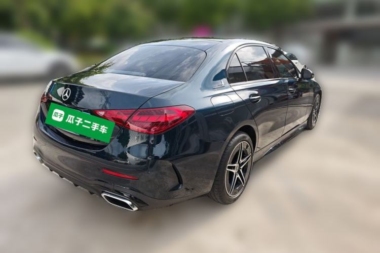 Used Mercedes-Benz C-Class 2022 Revised C 260 L Starry Night Sport Edition Rear Right 45 Deg