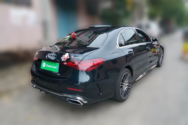 Used Mercedes-Benz C-Class 2022 C 260 L Sport Edition Rear Right 45 Deg