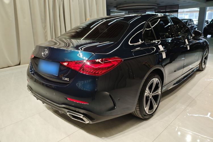 Used Mercedes-Benz C-Class 2022 Revised C 260 L Starry Night Sport Edition Rear Right 45 Deg