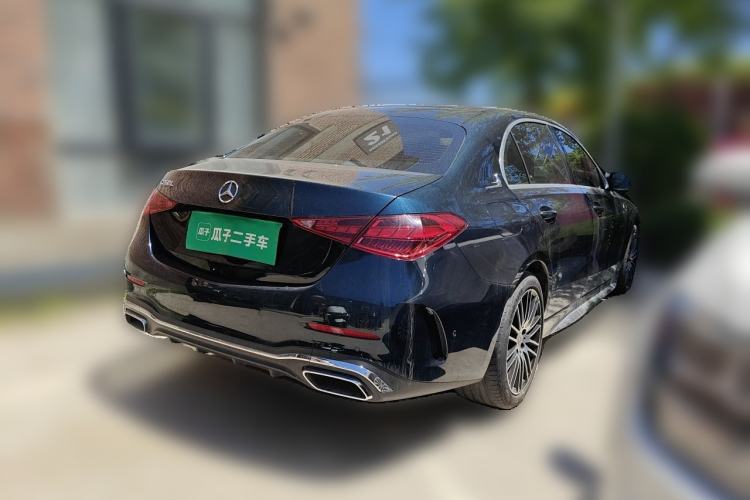 Used Mercedes-Benz C-Class 2022 C 260 L Sport Edition Rear Right 45 Deg