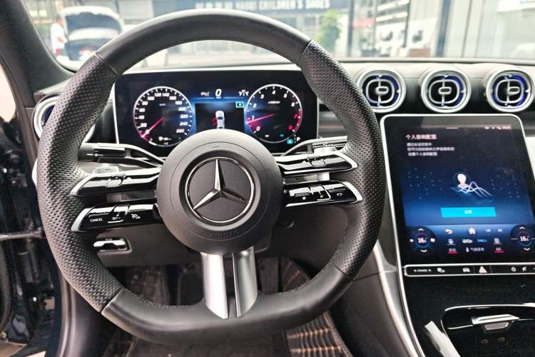 Used Mercedes-Benz C-Class 2022 Revised C 260 L Starry Night Sport Edition Steering Wheel