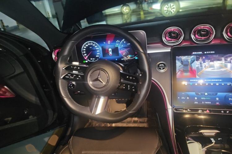 Used Mercedes-Benz C-Class 2022 Revised C 260 L Starry Night Sport Edition Steering Wheel